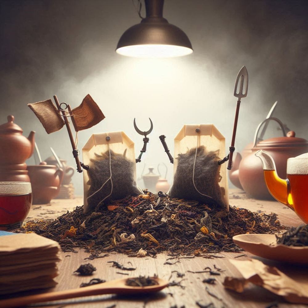 Tea bags versus loose leaf tea