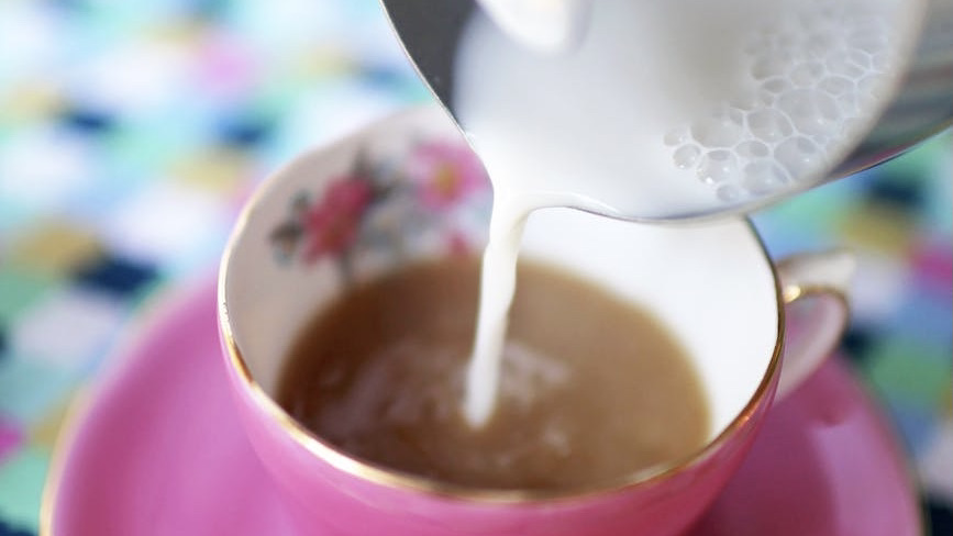 Taking milk in tea is a cultural matter, it also depends on what type of tea you're drinking.