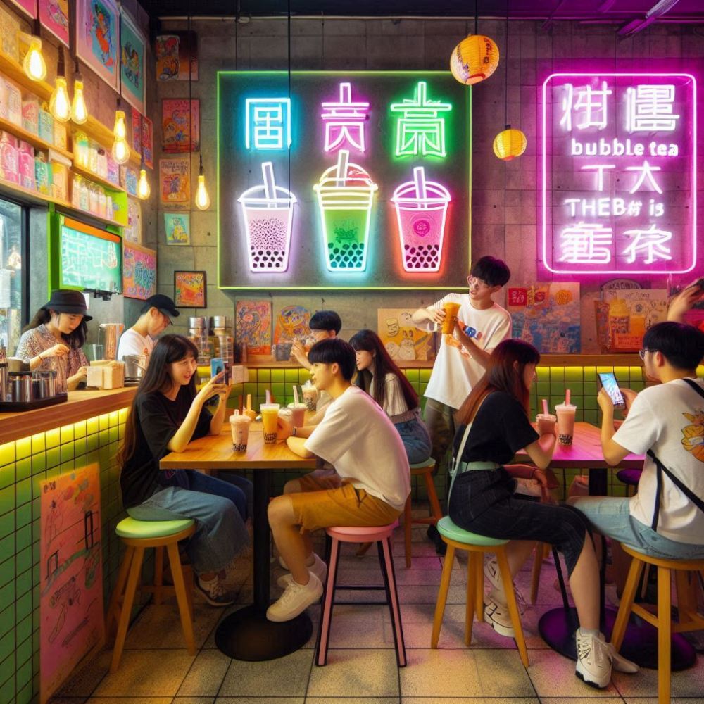 Bubble tea bar
