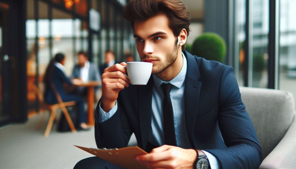 Drink a cup of tea to stay sharp and focused before that all-important interview.