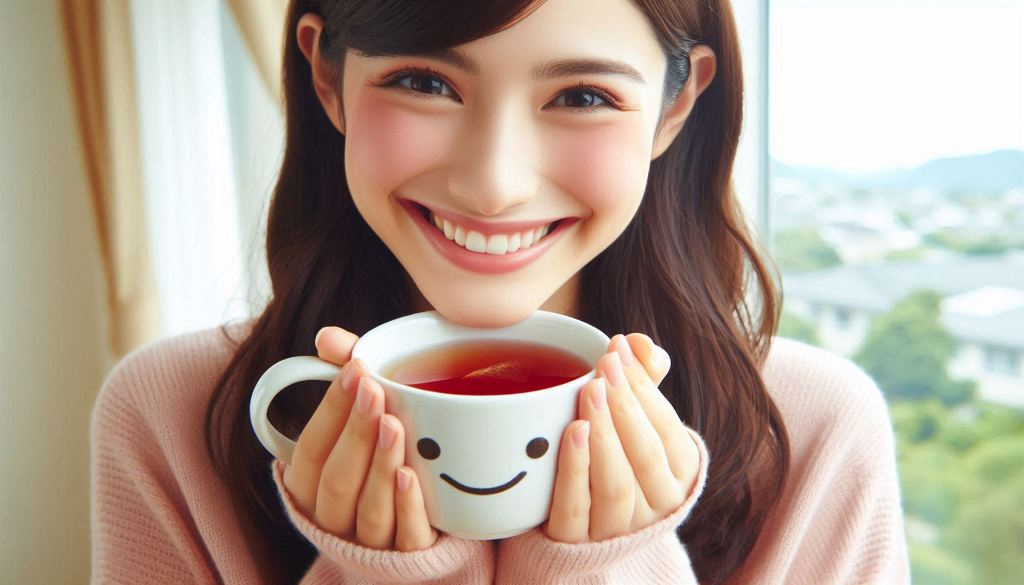 Cradle a comforting warm mug of tea to and feel stress fall away