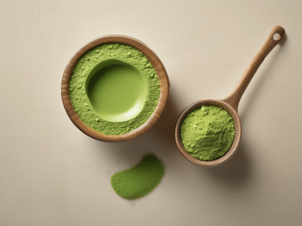 Matcha is powdered Japanese green tea