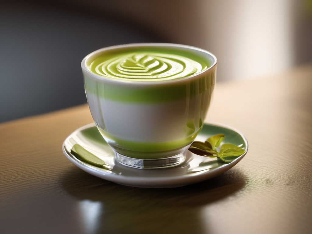 Matcha Latte is fast becoming a yummy modern sensation